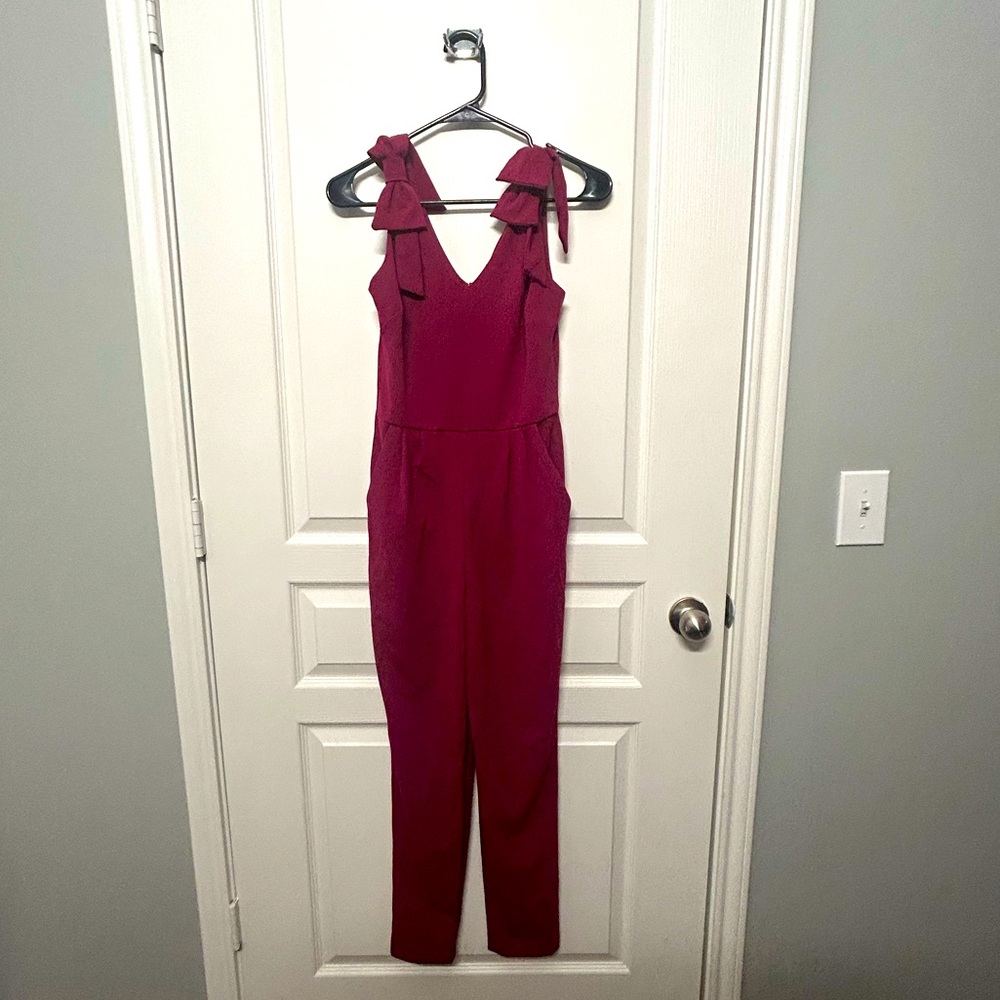 Maroon Color Jumpsuit